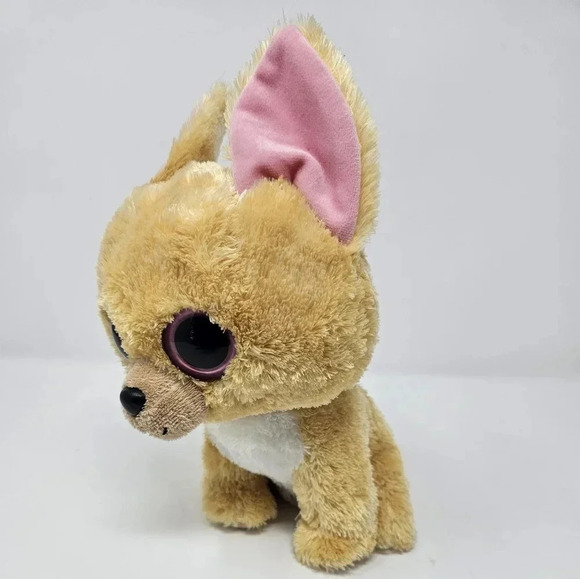 TY Beanie Nacho Chihuahua Dog Plush 10" Stuffed Animal - Picture 1 of 8